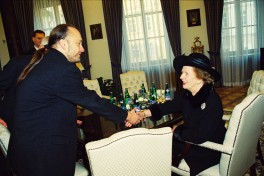 Ladislav Jakl & Margaret Thatcher